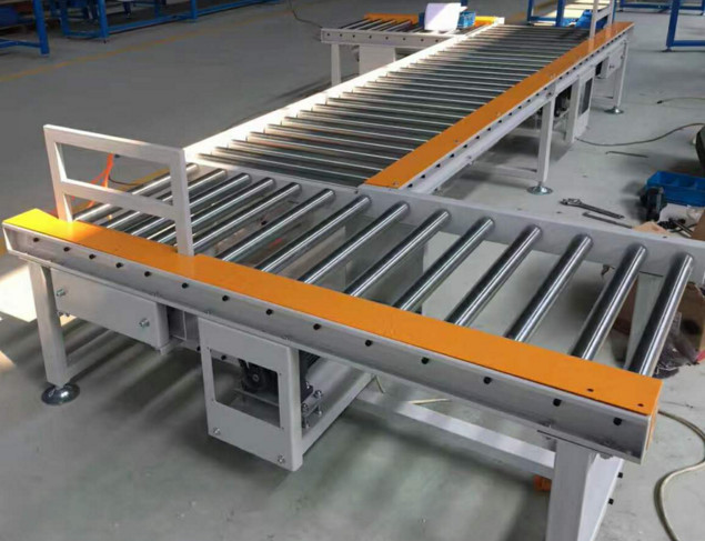 包膠動力滾筒輸送機